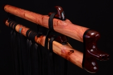Eastern Red Cedar Native American Flute, Minor, Mid F#-4, #G5Da